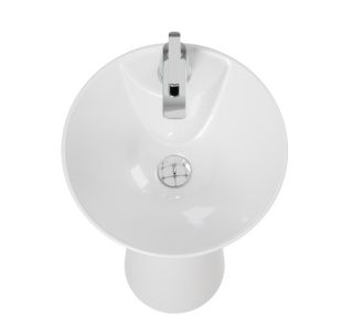 Раковина напольная Laguraty 3040 W 43x85см белый